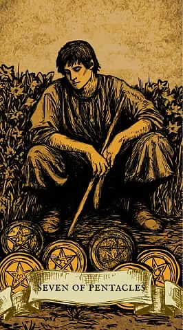Seven of Pentacles