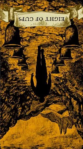 The Eight of Cups reversed