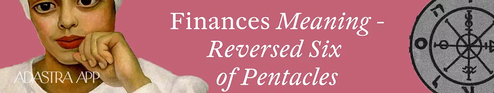 Six of Pentacles in love reading