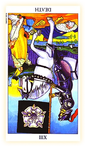 September 8. Today the reversed "Death" card fell out for you