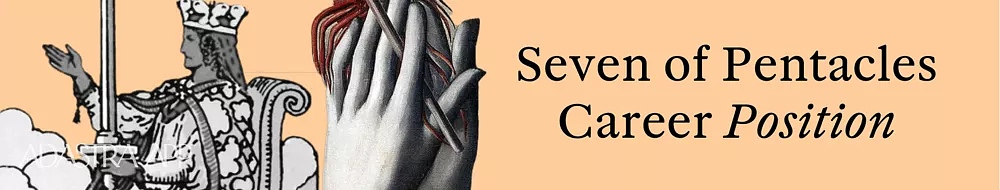 Seven of Pentacles in love reading