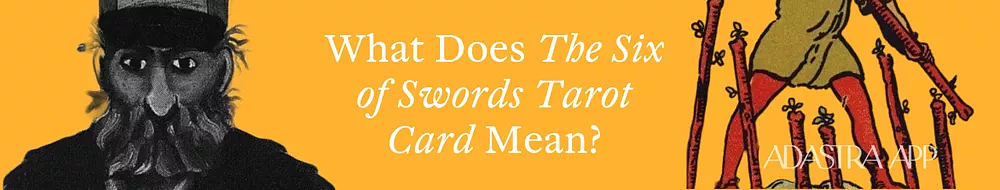 Fool and six of Swords Interpretation