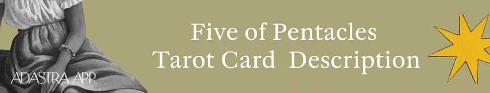five of pentacles tarot card meaning love